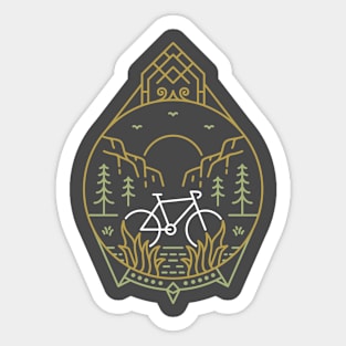 Bike to Nature 2 Sticker